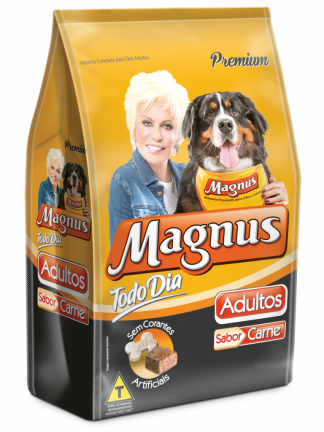 Ração Magnus Premium Todo Dia Cães Adultos Carne